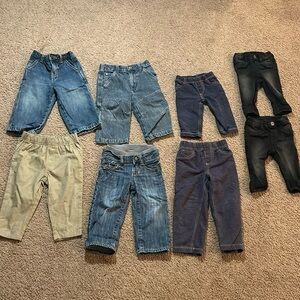 Baby jeans & pants bundle